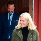 Kronprinsparet besøker Munchs hus. Foto: Lise Åserud, NTB scanpix